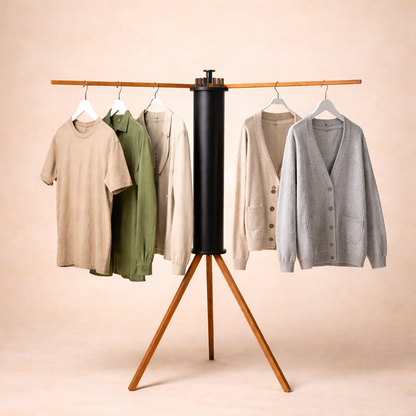 Plie-Clac – Fini le manque d’espace avec cet étendoir compact