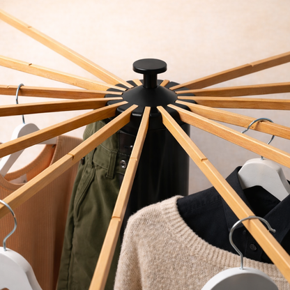 Plie-Clac – Fini le manque d’espace avec cet étendoir compact