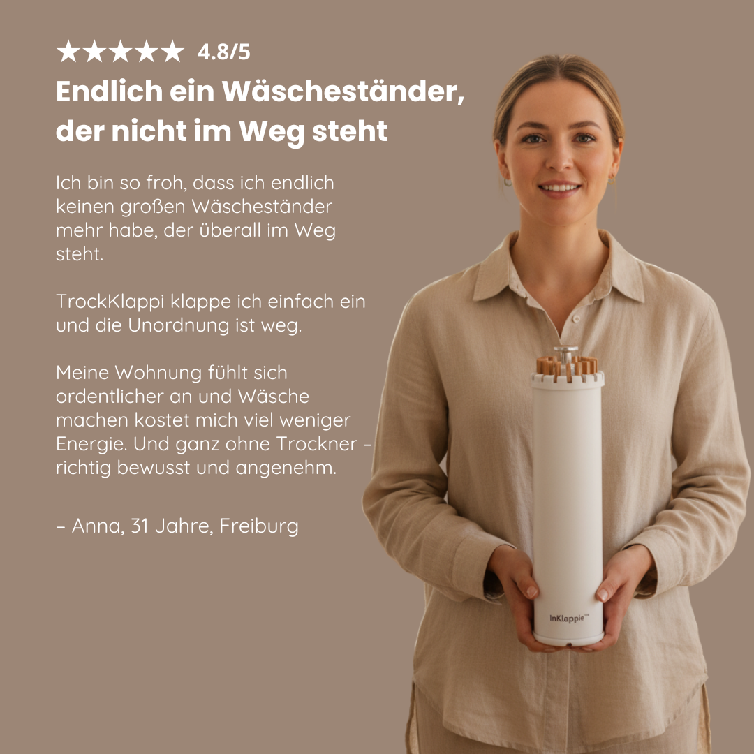 Plie-Clac – Fini le manque d’espace avec cet étendoir compact